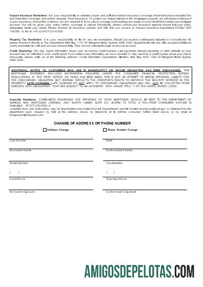 Extrato de hipoteca do ING Direct Bank da Austrália, 3 páginas 3 Scr modelo